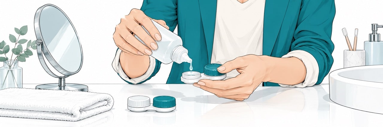 hygiène soignée des lentilles de contact 4 grande
