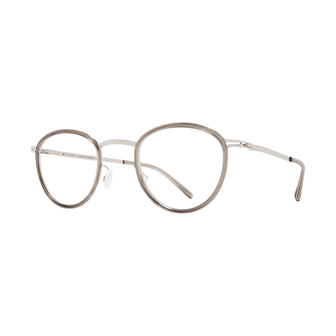 mykita kirima a74 shiny silver:clear ash mykita kirima a74 shiny silver:clear ash