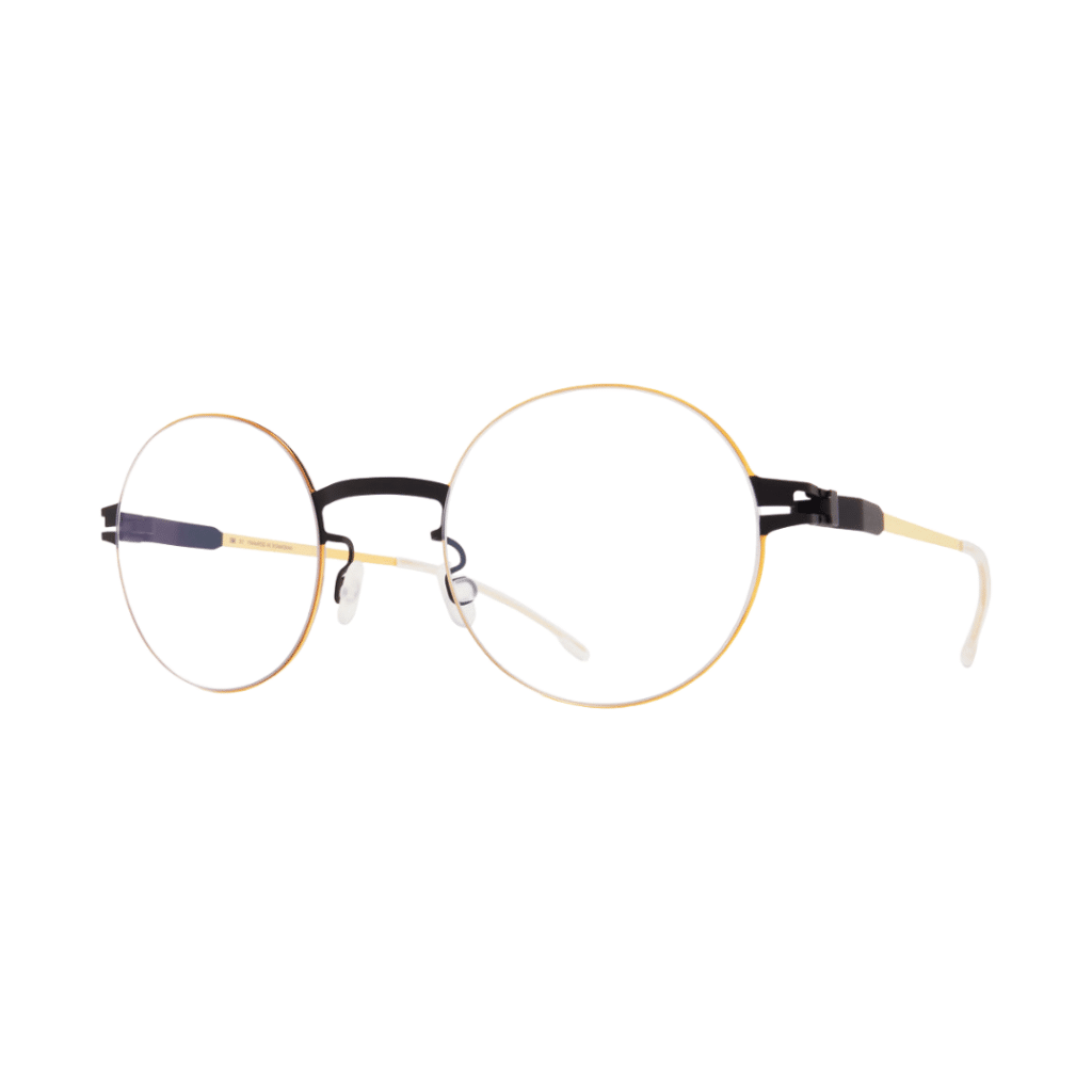 mykita lova black:glossy gold