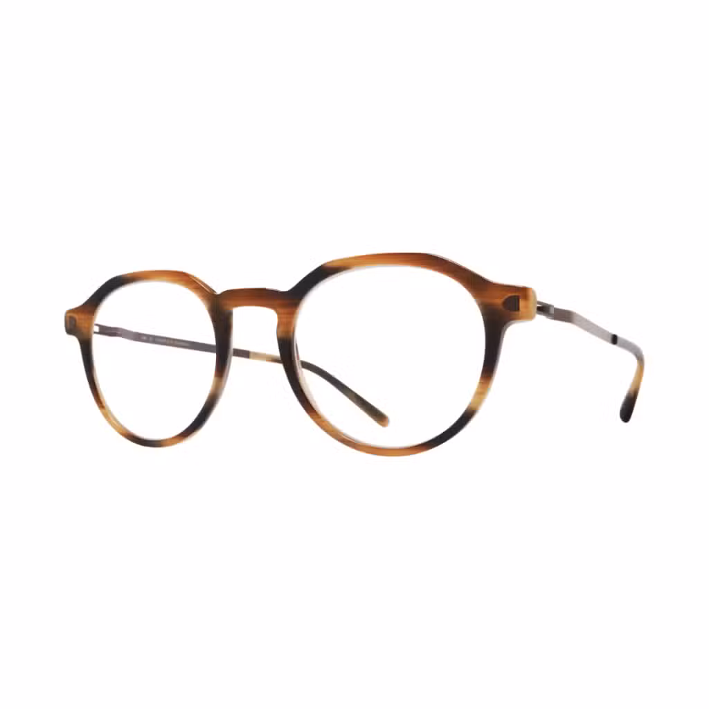 mykita saga c175 striped brown:mocca
